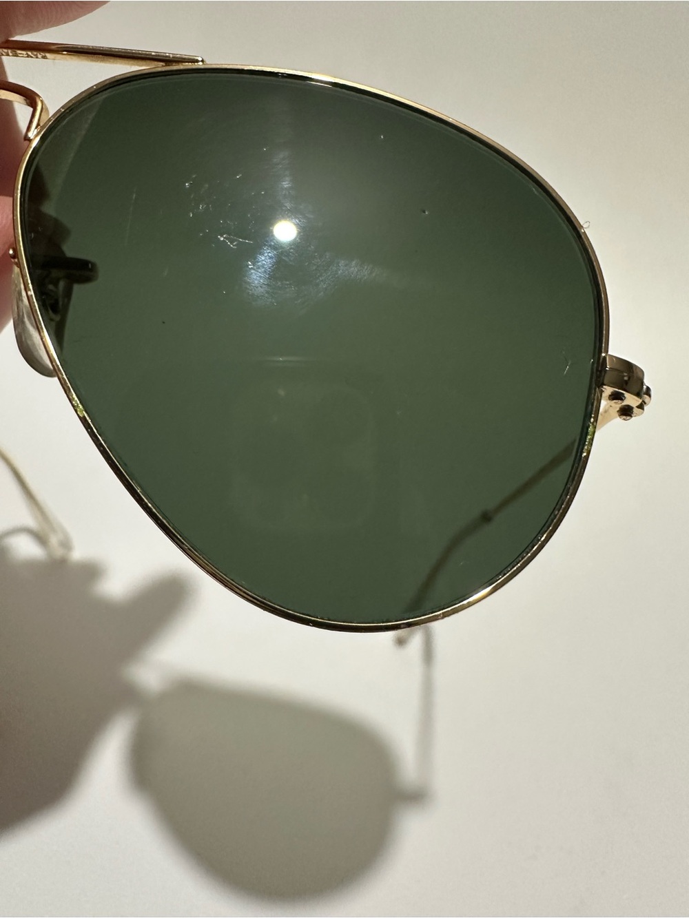 Ray-Ban RB3025 Aviator Classic Sunglasses - Picture 6 of 9